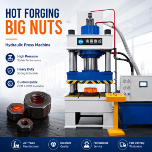 Hot Forging Hydraulic Press for Big Nuts Manufacturer