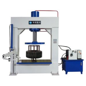 Hydraulic Solid Tire Press Machine250T     Forklift Tire Mounting/Demounting