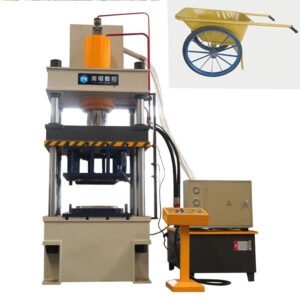 Hydraulic Press for Dump Cart Dumper  Heavy Duty Wheelbarrow Body Manufacturing Equipment