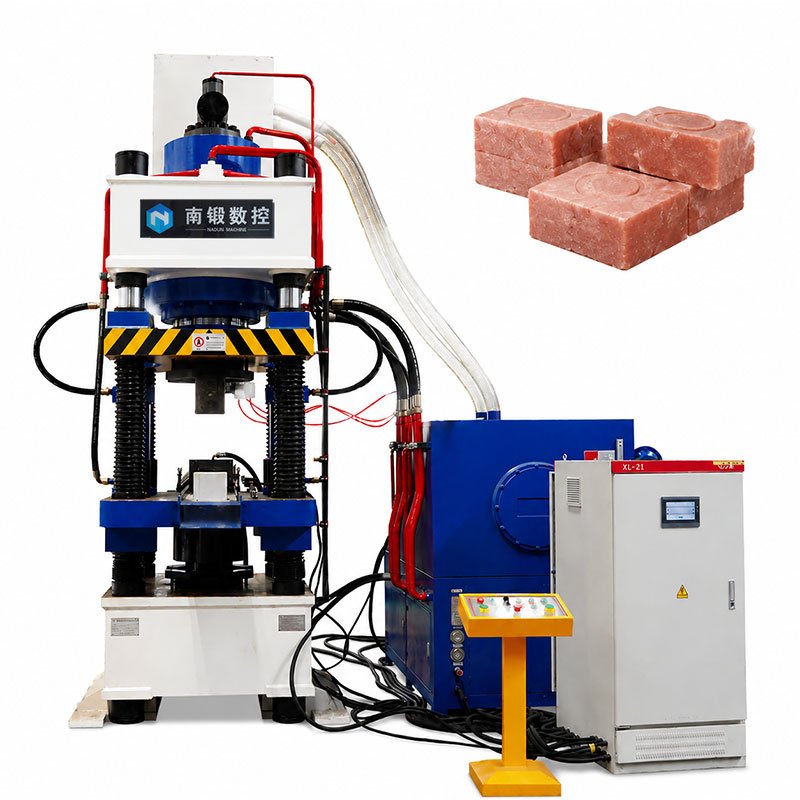 500 Ton Salt Lick Brick Hydraulic Press Machine  Cattle Salt Block Making Machine