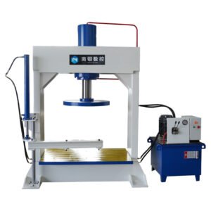 160T Solid press on tires   hydraulic solid tire press machine