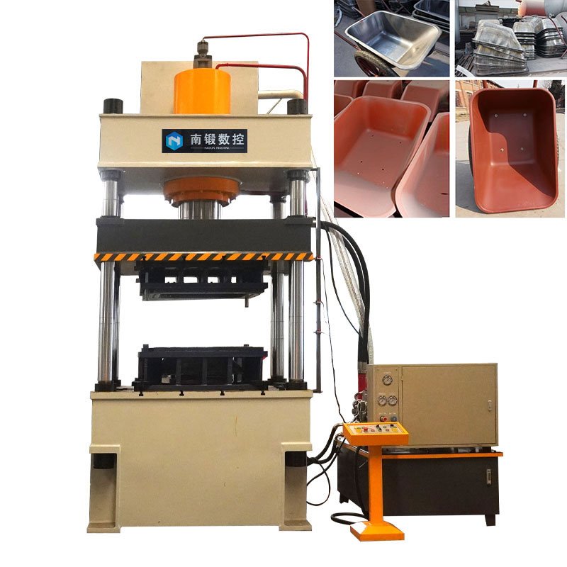 Hydraulic Wheelbarrow Forming Press Machine for Metal Wheelbarrow Tray Deep Drawing
