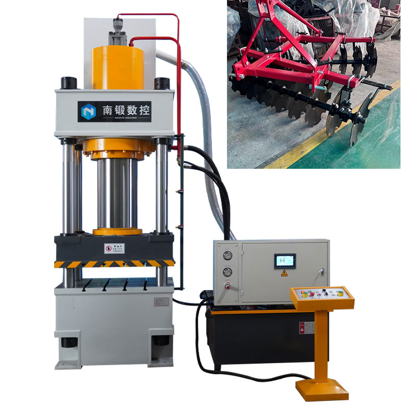 630-ton Hydraulic Press for Hot Forging Agricultural Plow and Harrow Blades