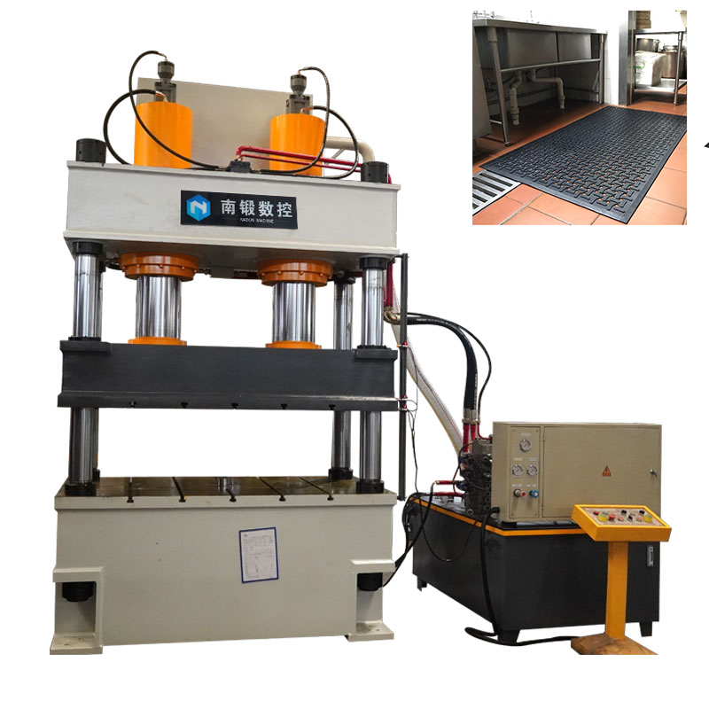 400-ton hydraulic press for rubber mats