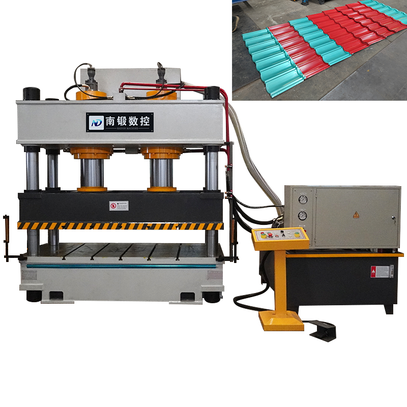 315-Ton Galvanized Sheet Color Stone Tile Hydraulic Press