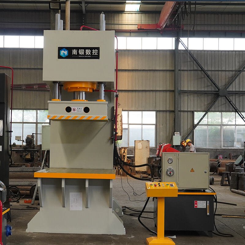 Nadun 250t Single Column C Frame Hydraulic Press Machine With Four Column Guiding