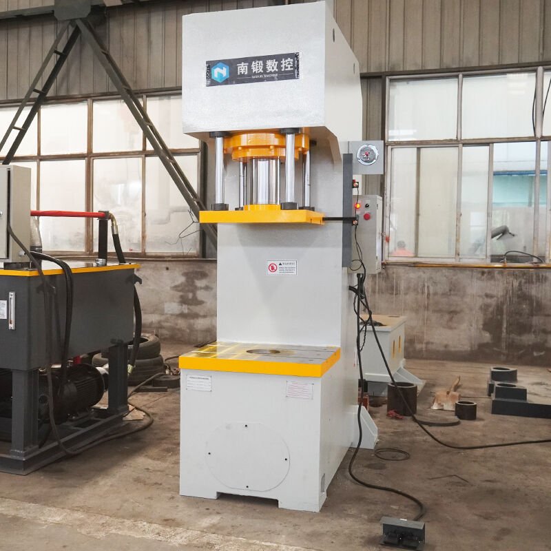 Nadun 200t Single Column C Type Press Machine With Four Column Guiding