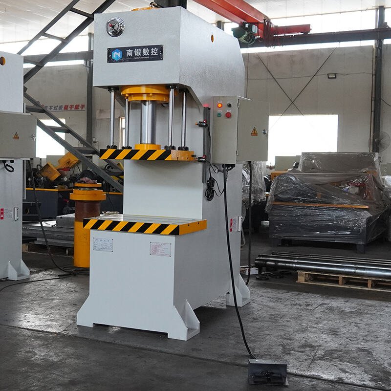 Nadun 100t Single Column C Type Press Machine With Four Column Guiding