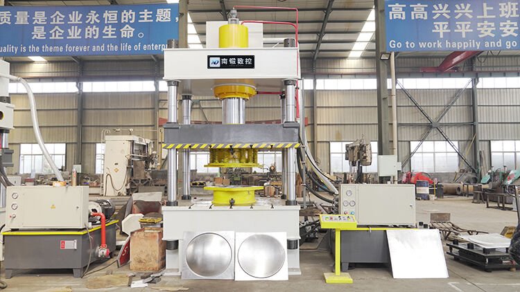 315 ton metal hydraulic deep drawing draw stainless steel stamping press machine for satellite dish antenna making machine