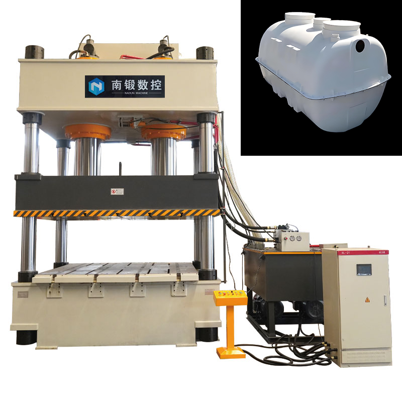 1200-ton SMC Fiberglass Septic Tank Molding Hydraulic Press