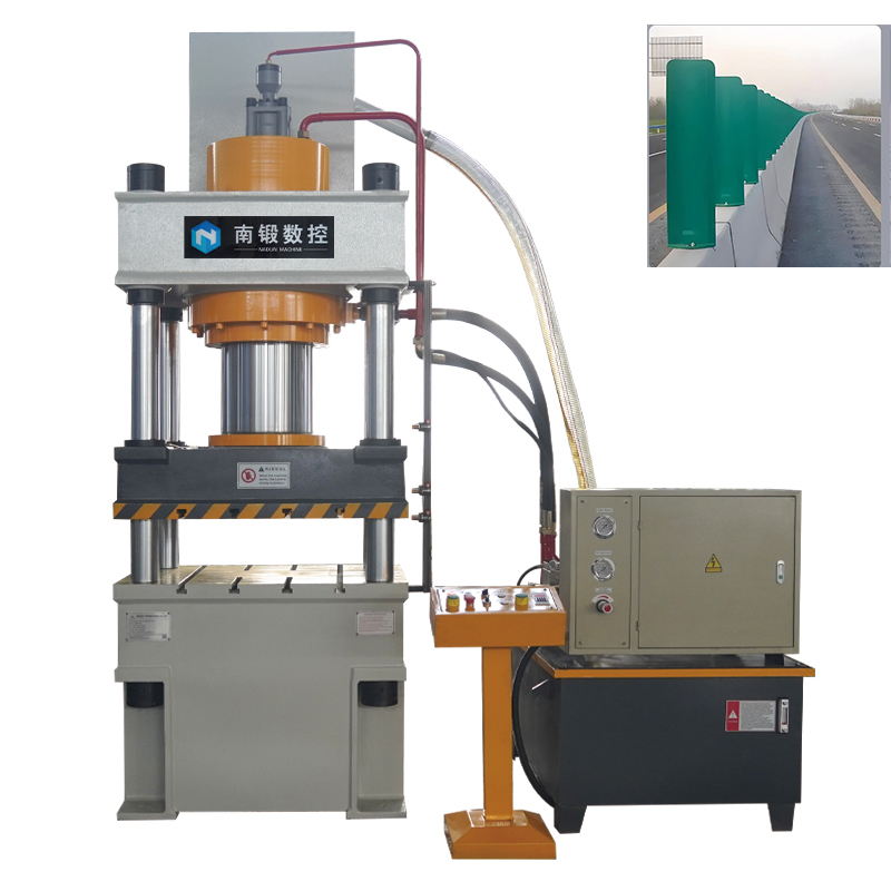 Highway anti-glare plate hydraulic press