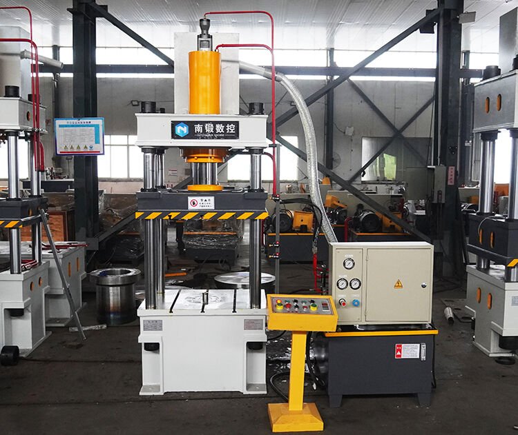 100t Chinese automatic 4 column steel forming hydraulic cold press machine price 100 ton