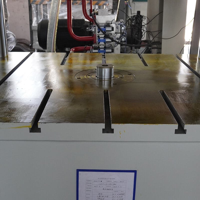 Nadun 500t Hydraulic Press with Heating Plate for Metal Hot Forming supplier