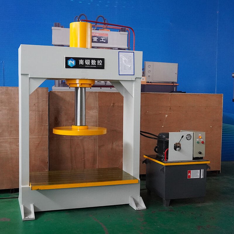 Nadun 160Tons Forklift Solid Truck Tire Tyre Hydraulic Press Machine details