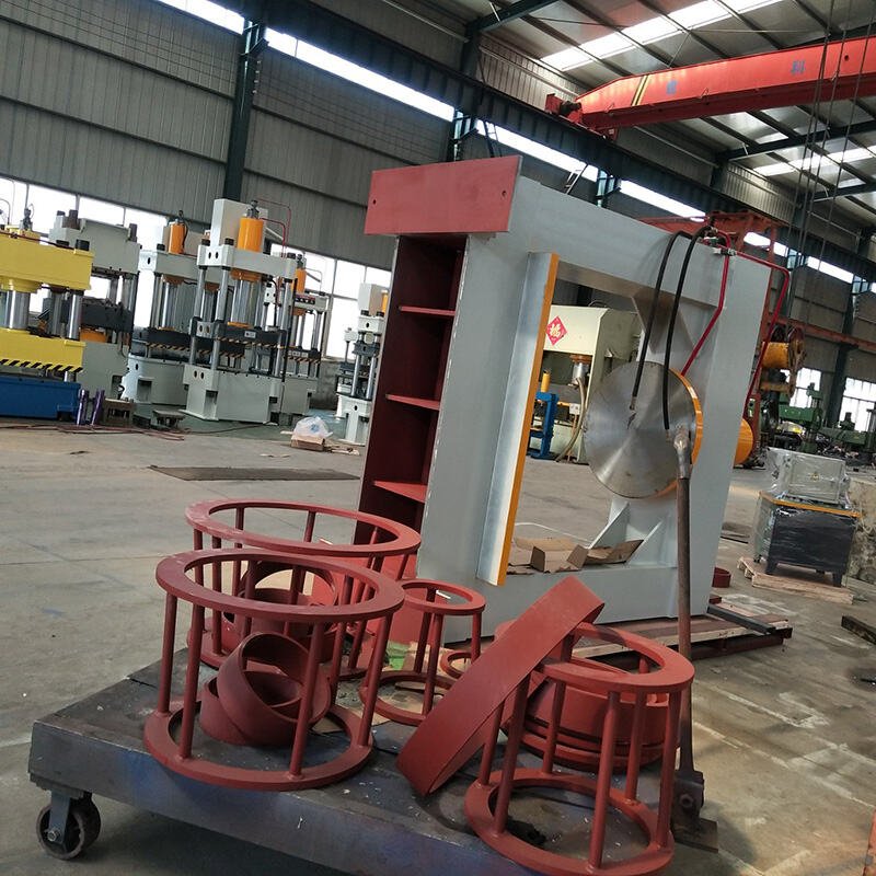 Nadun 160Tons Forklift Solid Truck Tire Tyre Hydraulic Press Machine supplier
