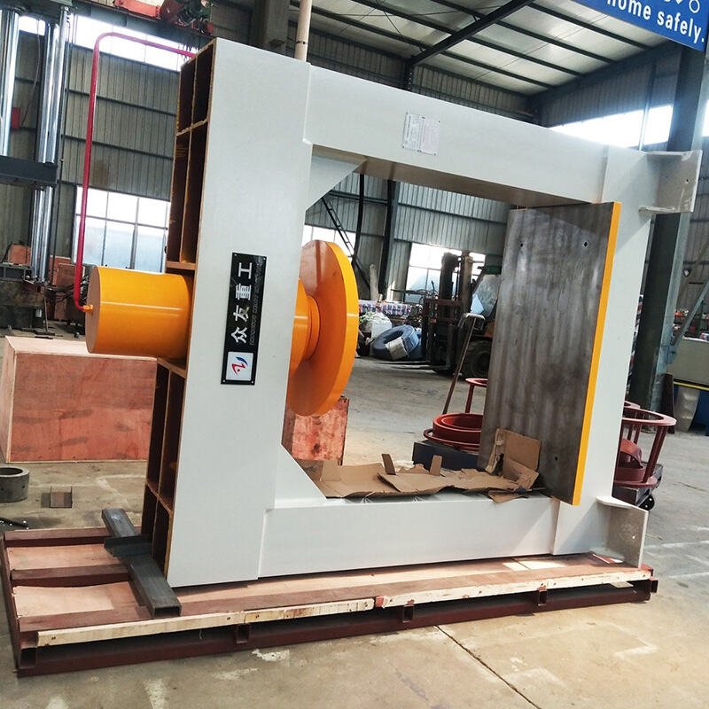 Nadun 160Tons Forklift Solid Truck Tire Tyre Hydraulic Press Machine manufacture