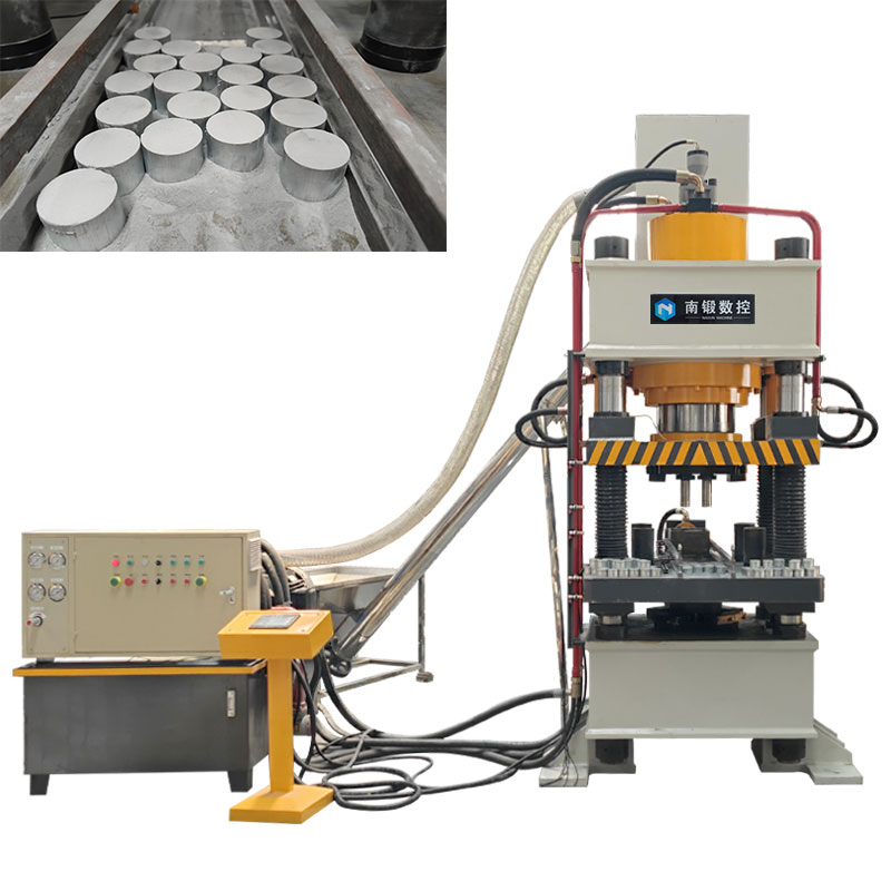 400-ton powder forming hydraulic press  for zinc powder forming