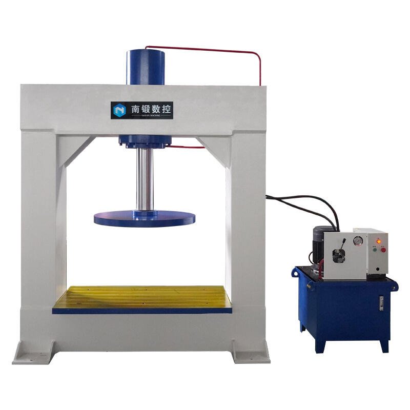 200-ton tire press for mounting and dismounting solid tires