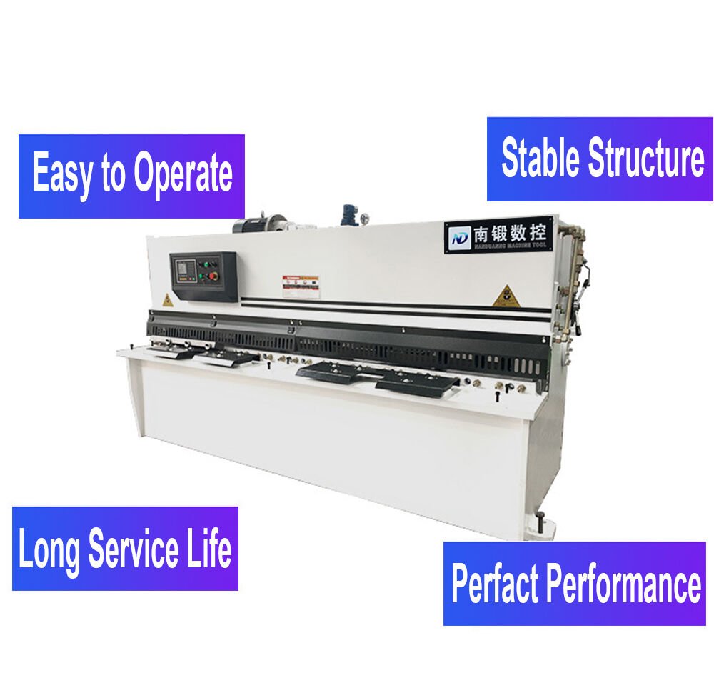 hydraulic swing beam shearing machine for less than 6mm sheet metal