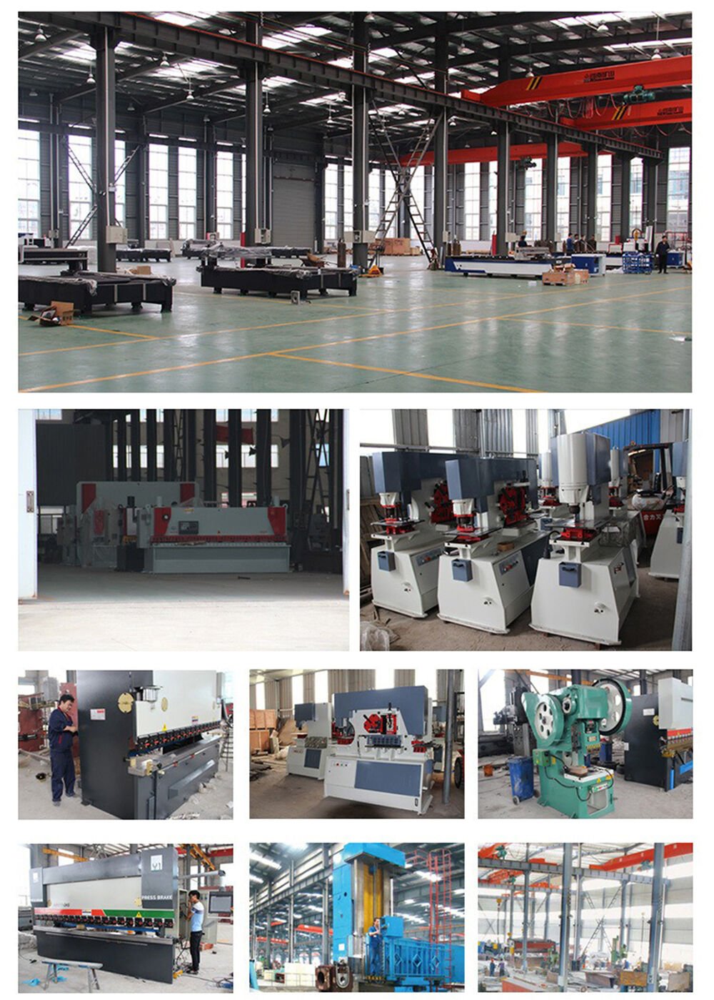 Hydraulic Guillotine Shearing Machine for metal sheet cutting factory