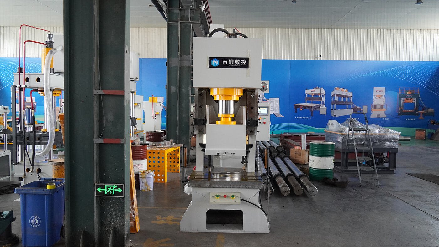 125 ton electric hydraulic hole punching tool hole press machine hydraulic for steel supplier