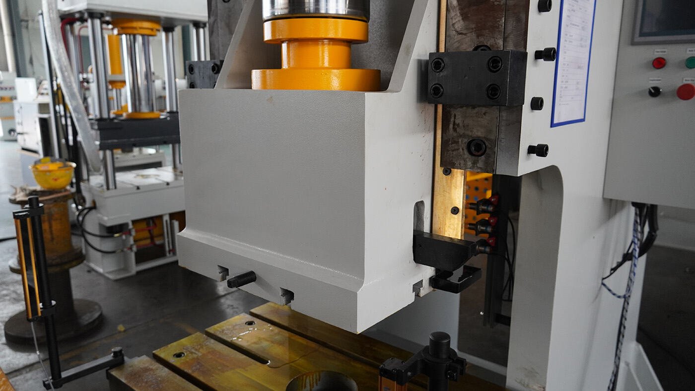 125 ton electric hydraulic hole punching tool hole press machine hydraulic for steel factory