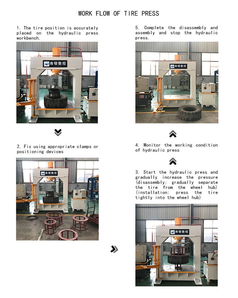 160-ton tire press for engineering tire repair (2.jpg