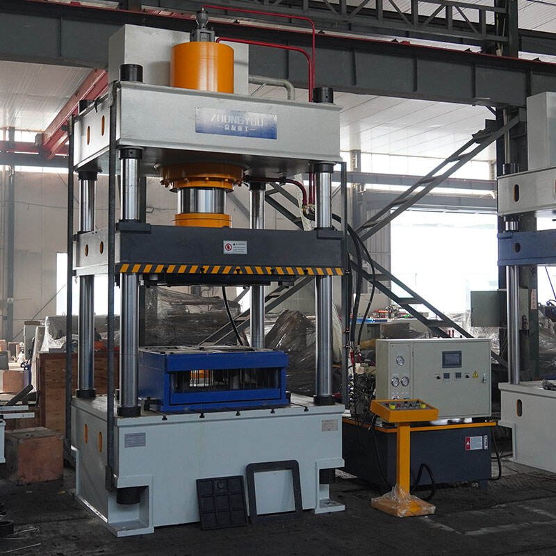 SMC resin manhole cover hot hydraulic press machine (3).jpg